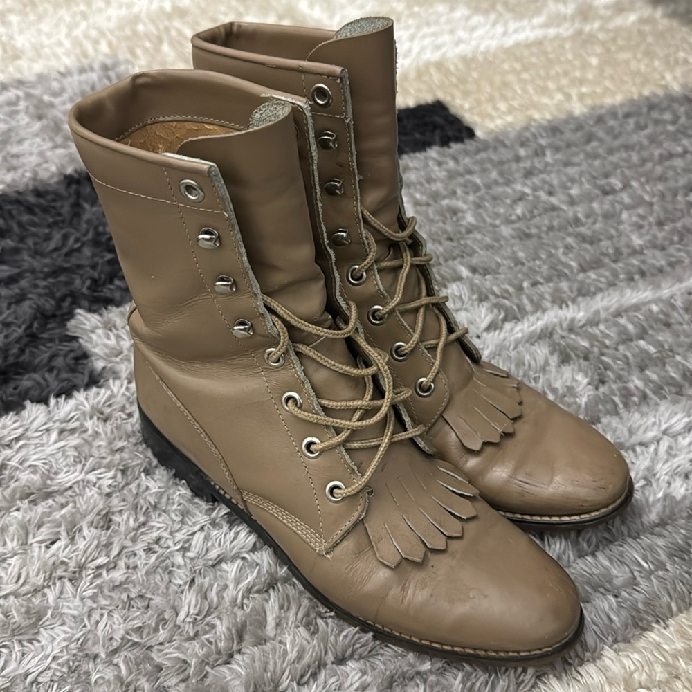 Justin Roper Boots - SIZE 5 1/2B
